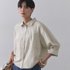 切替フォルムシャツ【洗濯機洗い可】