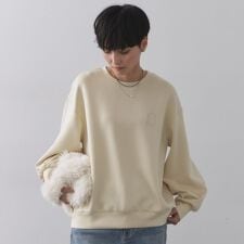 ワンポイント刺繍ダンボールトップス【UVケア洗濯機洗い可】