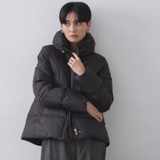 撥水ショートダウン／ミュラーダウン【防風／抗菌防臭加工／洗濯機洗い可】