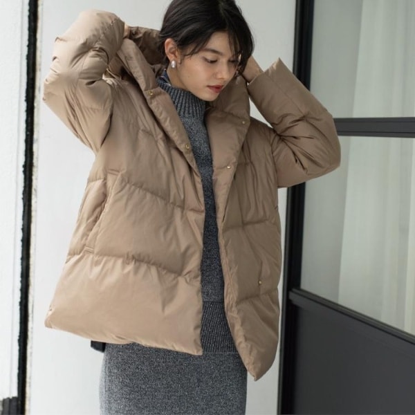 中綿ミドルコート【撥水洗濯機洗い可】 | オペークドット