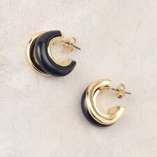 エポ×メタル2連ピアス