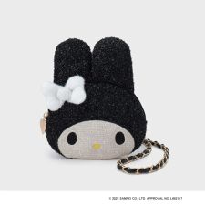 【マイメロディ】フェイス型2WAYキラキラミニショルダー