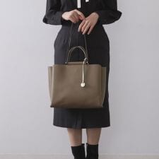 【軽量／2WAY／A4サイズ対応】3層仕様大容量合皮トートバッグ