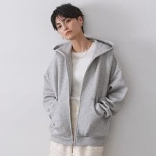 ダブルジップフーディセットアップ対応【洗濯機洗い可】