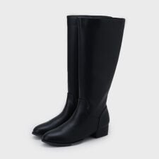 オペークドットクリップ(OPAQUE.CLIP)のレザー調ロングブーツ