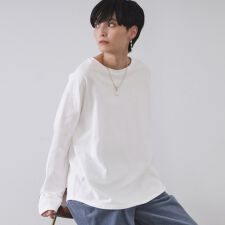 リラクシーロングTシャツ【洗濯機洗い可】