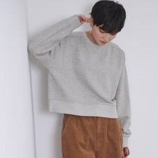 ラメ裏毛ショートプルオーバー【洗濯機OK】