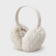 オペークドットクリップ(OPAQUE.CLIP)の【折りたたみ可能】コンパクトフェイクファーイヤーマフラー