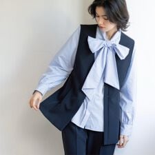 ペプラムジレセットアップ対応可【洗濯機OK】