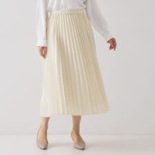 ≪通勤・セレモニー対応≫プリーツスカート【洗濯機OK】