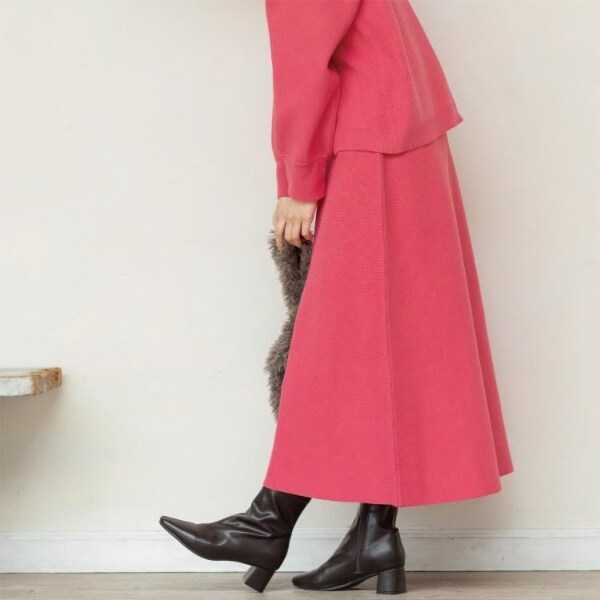 ニットフレアスカートセットアップ対応【洗濯機OK】 | オペークドット