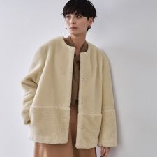 フェイクボア切替ショートコート