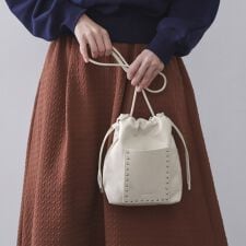 素材アソートサイドドロストミニショルダーバッグ【長さ調整可能】