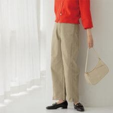 カーブシルエットカラーデニム【洗濯機OK】