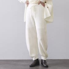 ニットパンツセットアップ対応可【洗濯機OK】