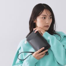 合皮携帯ミニショルダーバッグ