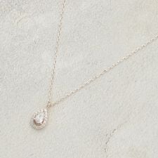 ミニビジューしずくデザイン ネックレス