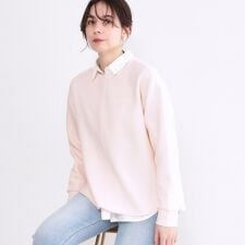 リラクシーボリュームスリーブトップス【洗濯機OK】