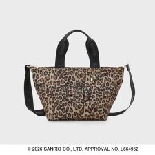 ◆【ハローキティ】2WAY立体フェイスプリントミドルバッグ