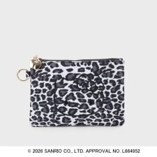 ◆【ハローキティ】立体フェイスプリントスクエアポーチ