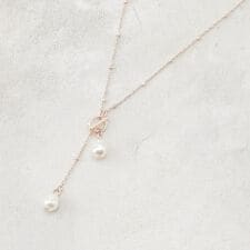 パール調デザインカラー トライアルネックレス