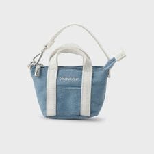 バイカラー帆布ミニBAGチャーム