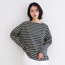 ボーダートップス【洗濯機OK】