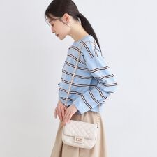 2WAYダイヤキルトチェーンショルダー