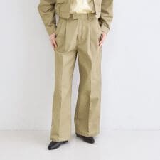 【Dickies(R)×OPAQUE.CLIP】ツータックワイドパンツ