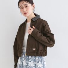 【Dickies(R)×OPAQUE.CLIP】ステンカラーブルゾン