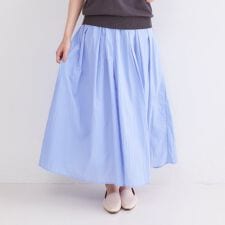 シアーヴィンテージイージーフレアスカート【洗濯機OK】