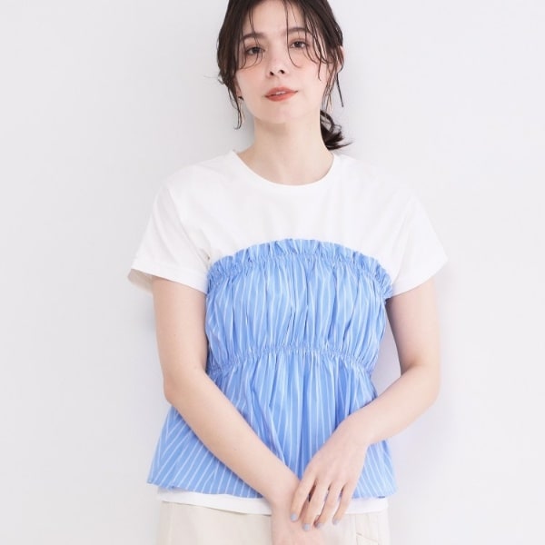 ビスチェドッキングTシャツ【洗濯機OK】 | オペークドットクリップ