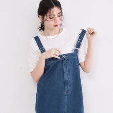 シアーメランジリブカットソー【洗濯機OK】