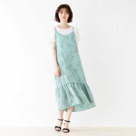 2点セット フラワー柄キャミワンピース シューラルー Shoolarue ファッション通販 マルイウェブチャネル 2点セット フラワー柄キャミワンピース シューラルー Shoolarue ファッション通販 マルイウェブチャネル