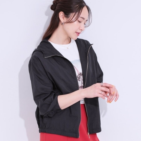 【りまりま】　❣️未使用品　ブルゾン　短丈　ショート丈 楽天市場】【2025新作】 UVカットシアーショートブルゾン