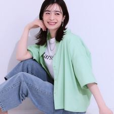 【洗える5分袖】インせず着られるショートシャツ