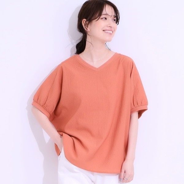 未使用 ドルチェ＆ガッバーナ ボウタイブラウス オレンジ系 38サイズ 未使用 ドルチェ＆ガッバーナ ボウタイブラウス オレンジ系 38サイズ