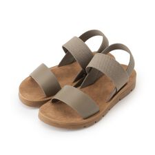 シューラルー(SHOOLARUE)のアンクルゴムフラットサンダル