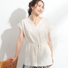 【S-LL】シルエットが変えられる サファリシャツ