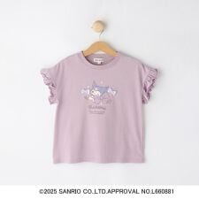 【サンリオキャラクターズ】袖フリルTシャツ