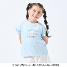 【サンリオキャラクターズ】袖フリルTシャツ