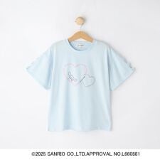 【サンリオキャラクターズ】袖デザインTシャツ