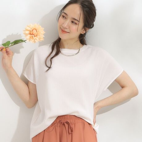 [^ԁFC6213309]yfUCz\ʂ̉ʂ₩ŃuEX̂悤Ɍy₩ȃgbvXBfނ̕\AVvŃR[fBl[g₷fUCɂĂ܂BRpNgȂƂ肪ASn悭TCYłByX^COze[p[hpcȂItBXJWAɂ߂łBChpcȂ烊bNXۂŋx̃X^Cɂ}b`܂Bfj킹łT}ɂȂ藎ۂłBgΉŃJ[fBKWPbgɉHDĂA蒅Ă܂Byql炢RgzEMTCYł΂̌^悭BA_{_{߂Ae܂J߂傤ǗǂłB@(g:160cm@̌^:ӂ@ubNMTCYw)@Ƃ̂𒸑ՂĂ܂Byfށz\ʂ̉ʂ₩AyW[WfނgpĂ܂BƖ̊֌WɂAۂFČꍇ܂B܂Ap\REX}[gtHȂǂ̊ɂA኱iƉ摜̃J[قȂꍇ܂B