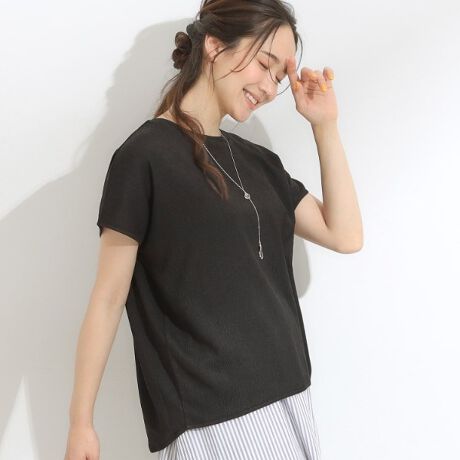 [^ԁFC6213309]yfUCz\ʂ̉ʂ₩ŃuEX̂悤Ɍy₩ȃgbvXBfނ̕\AVvŃR[fBl[g₷fUCɂĂ܂BRpNgȂƂ肪ASn悭TCYłByX^COze[p[hpcȂItBXJWAɂ߂łBChpcȂ烊bNXۂŋx̃X^Cɂ}b`܂Bfj킹łT}ɂȂ藎ۂłBgΉŃJ[fBKWPbgɉHDĂA蒅Ă܂Byql炢RgzEMTCYł΂̌^悭BA_{_{߂Ae܂J߂傤ǗǂłB@(g:160cm@̌^:ӂ@ubNMTCYw)@Ƃ̂𒸑ՂĂ܂Byfށz\ʂ̉ʂ₩AyW[WfނgpĂ܂BƖ̊֌WɂAۂFČꍇ܂B܂Ap\REX}[gtHȂǂ̊ɂA኱iƉ摜̃J[قȂꍇ܂B