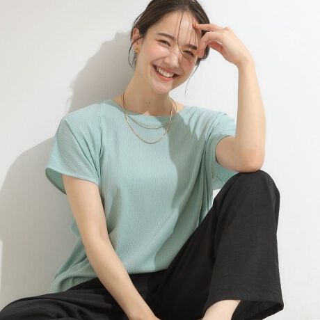 [^ԁFC6213309]yfUCz\ʂ̉ʂ₩ŃuEX̂悤Ɍy₩ȃgbvXBfނ̕\AVvŃR[fBl[g₷fUCɂĂ܂BRpNgȂƂ肪ASn悭TCYłByX^COze[p[hpcȂItBXJWAɂ߂łBChpcȂ烊bNXۂŋx̃X^Cɂ}b`܂Bfj킹łT}ɂȂ藎ۂłBgΉŃJ[fBKWPbgɉHDĂA蒅Ă܂Byql炢RgzEMTCYł΂̌^悭BA_{_{߂Ae܂J߂傤ǗǂłB@(g:160cm@̌^:ӂ@ubNMTCYw)@Ƃ̂𒸑ՂĂ܂Byfށz\ʂ̉ʂ₩AyW[WfނgpĂ܂BƖ̊֌WɂAۂFČꍇ܂B܂Ap\REX}[gtHȂǂ̊ɂA኱iƉ摜̃J[قȂꍇ܂B