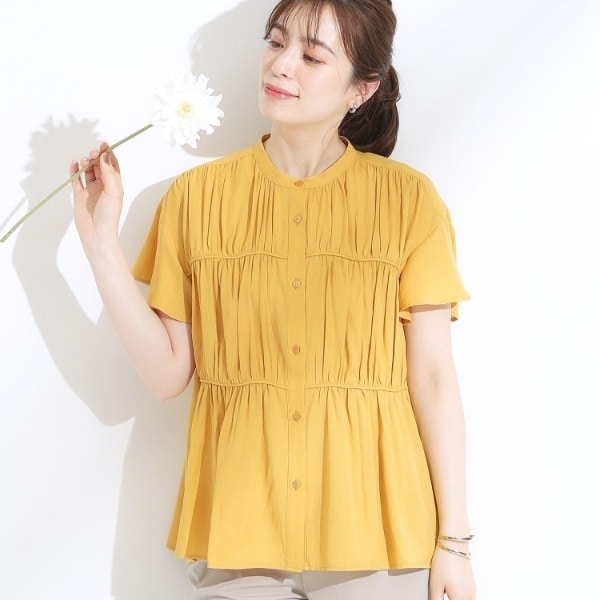 ❣️25新作 ♡ Alice+Olivia 黄色長袖ブラウス 新品♡　668 Alice+Olivia(アリスオリビア) ブラウス・シャツ(レディース