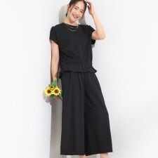 【ひんやり2点セット】コーデに悩まず決まる トップス＋ガウチョパンツ | シューラルー
