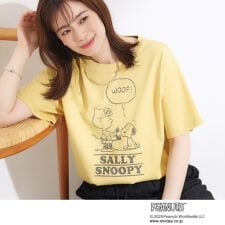 シューラルー(SHOOLARUE)の【PEANUTS】ひんやりTシャツ