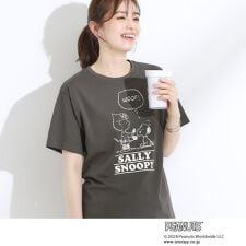 シューラルー(SHOOLARUE)の【PEANUTS】ひんやりTシャツ