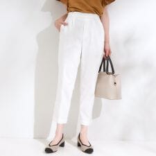 【S-LLひんやり】きれいめにもカジュアルにも サブリナパンツ